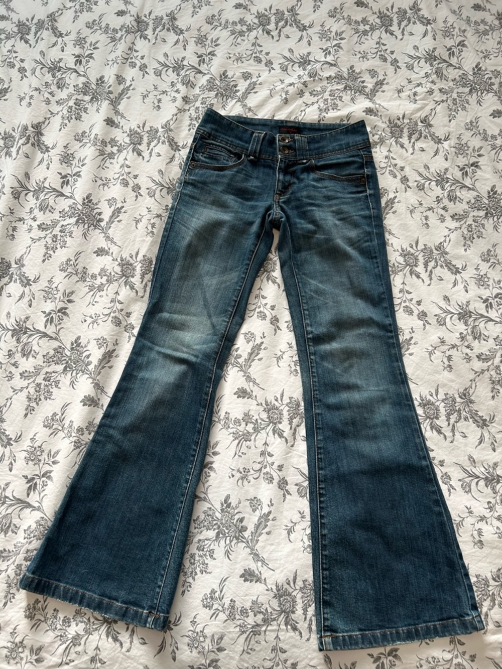 Miss Selfridge Dark Blue Flared Jeans